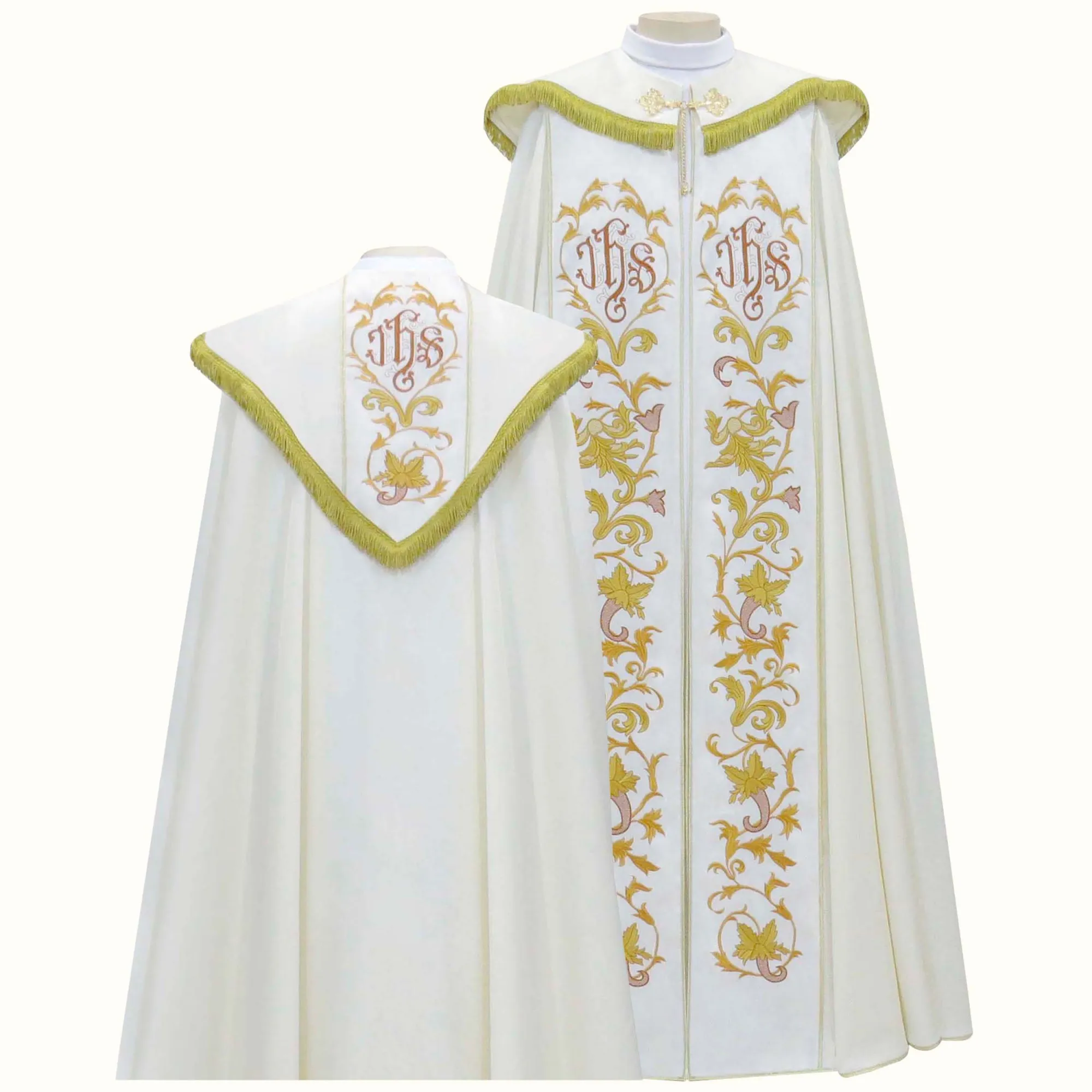 Capa de Asperges Branca para Celebrações Solenes