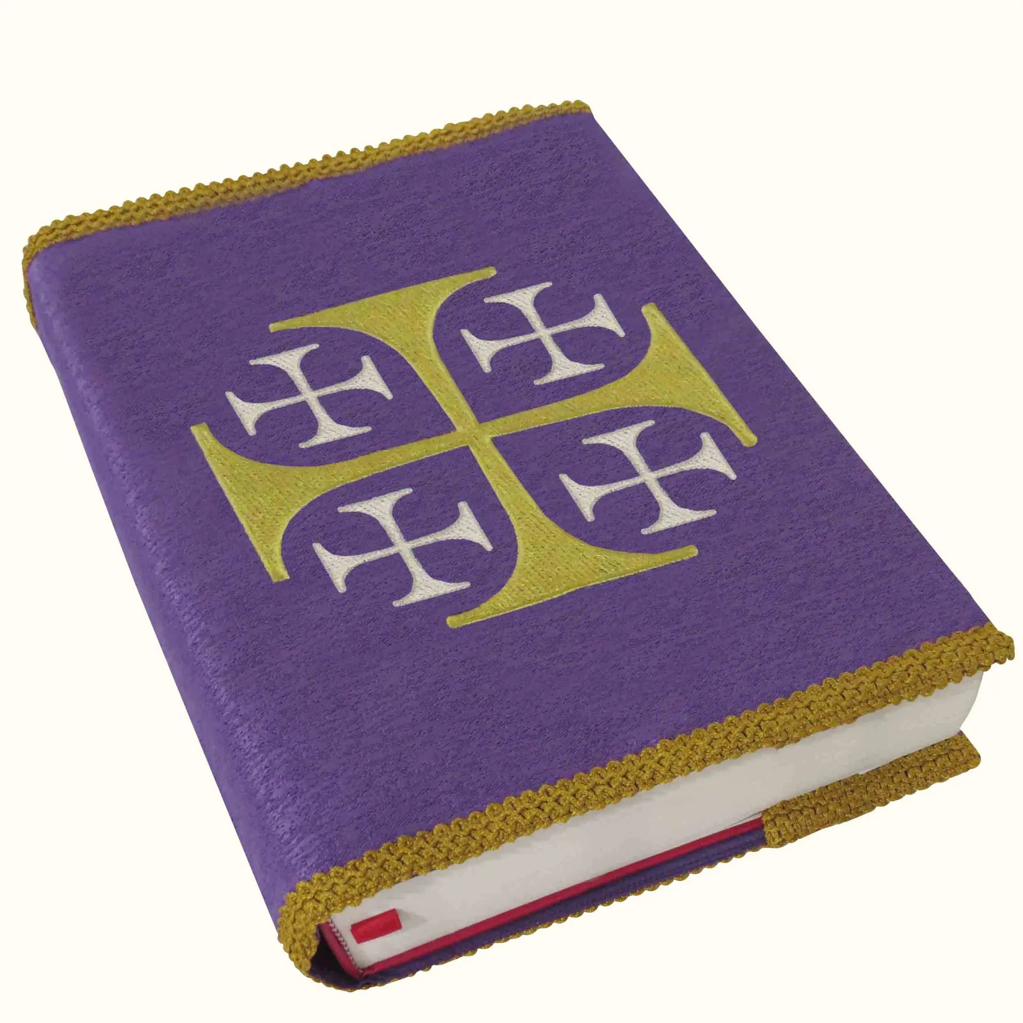 Capa Roxa para Livros Litúrgicos e Missal