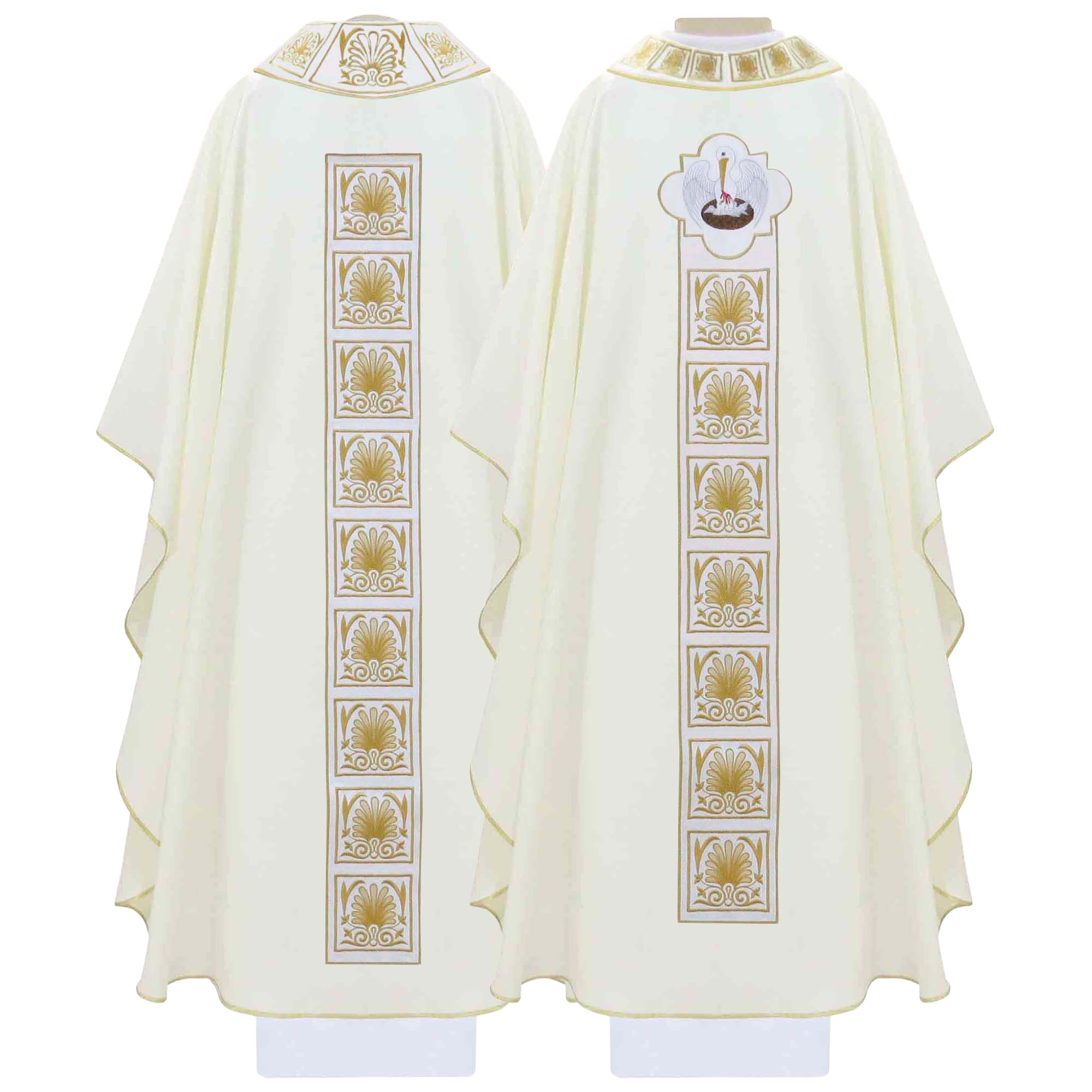 Casula Litúrgica em Gabardine para Celebração da Missa
