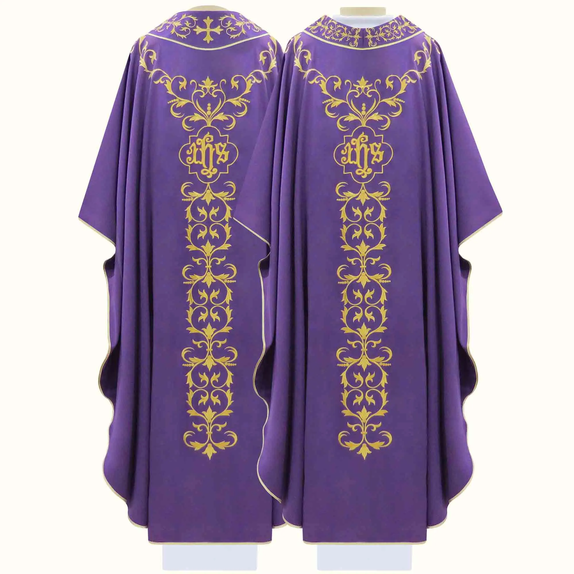 Casula Litúrgica em Gabardine para Celebração da Missa