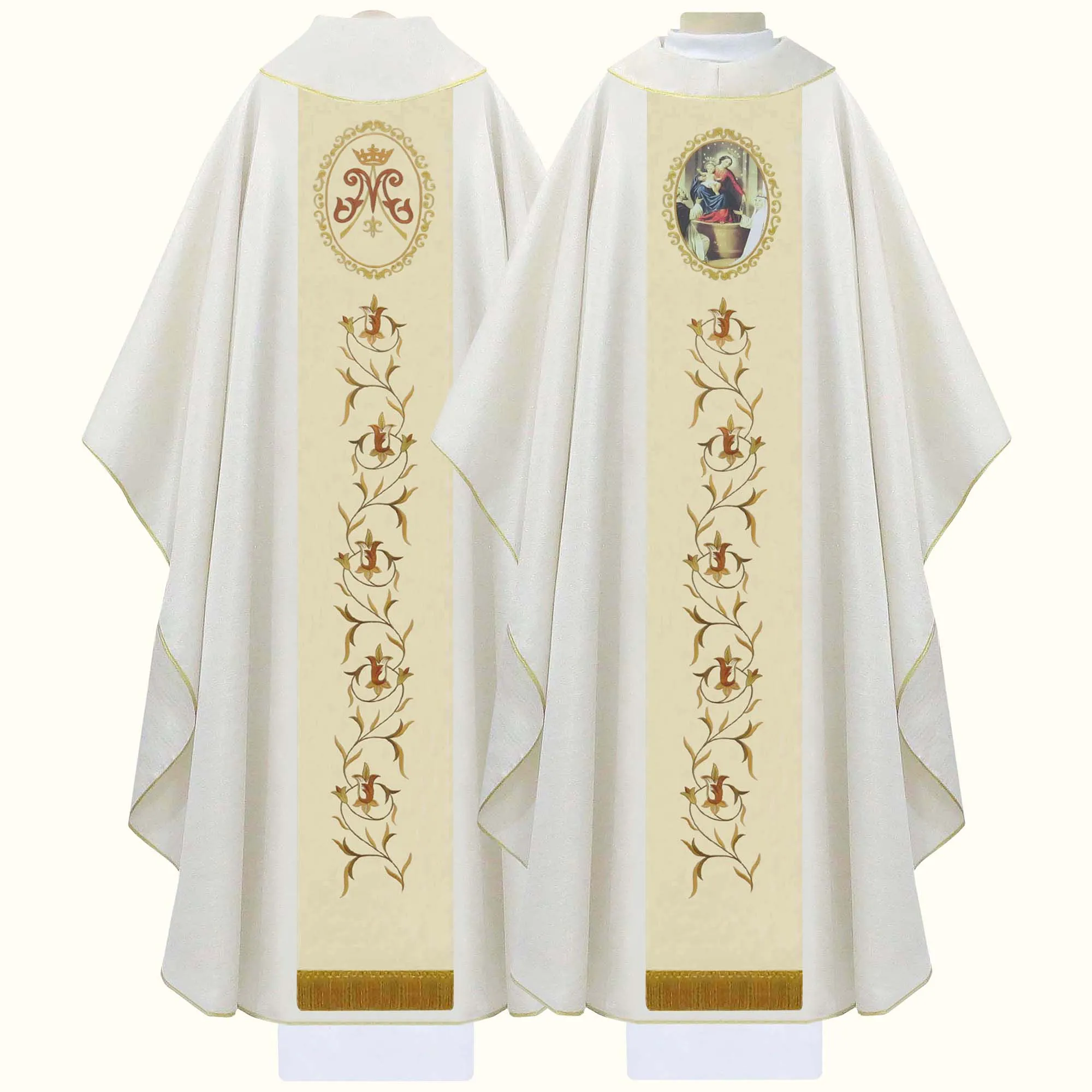 Casula Litúrgica de Nossa Senhora do Rosário
