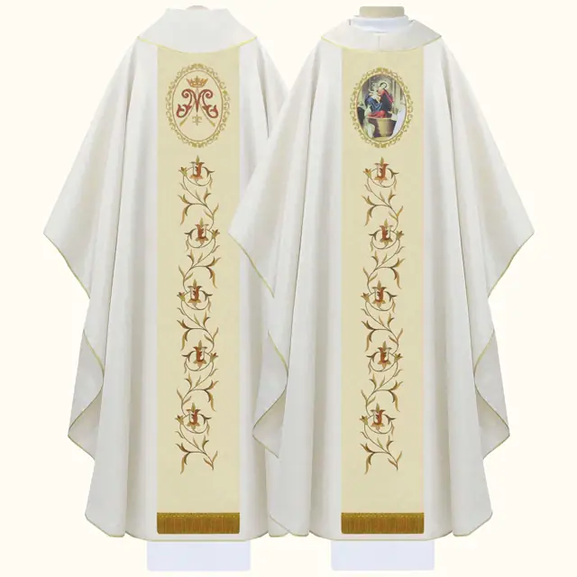 Casula Litúrgica de Nossa Senhora do Rosário