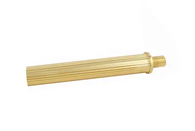 Alongador De Báculo Litúrgico 20cm Dourado Ou Niquelado