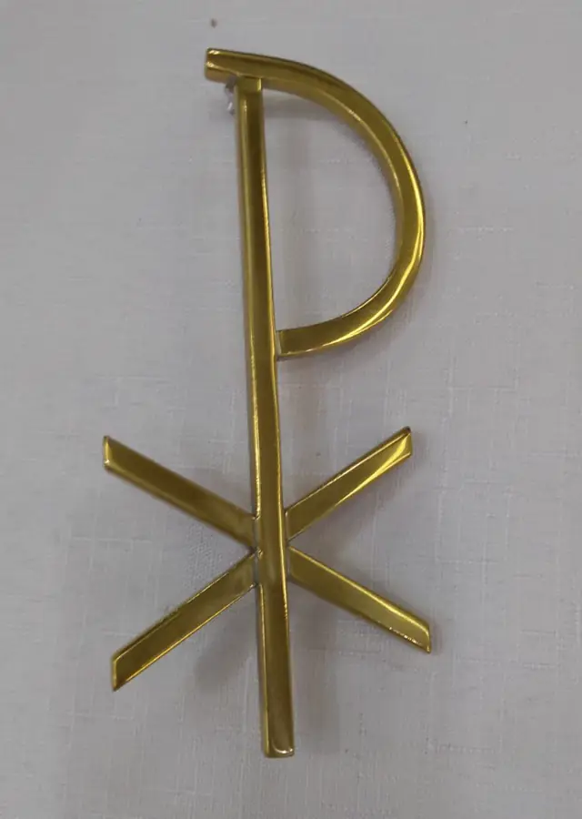 Aplique PX Pequeno — Cristograma Chi-Rho