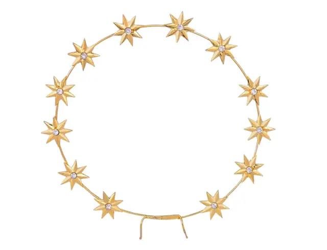 Auréola com Estrelas para N. Sra. das Graças (Sob Medida)