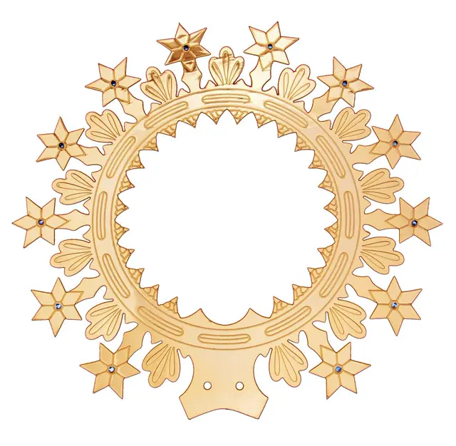 Auréola com Estrelas e LEDs Embutidos