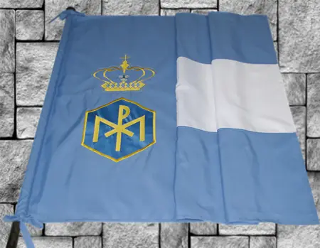 Bandeira Mariana Bordada e Forrada