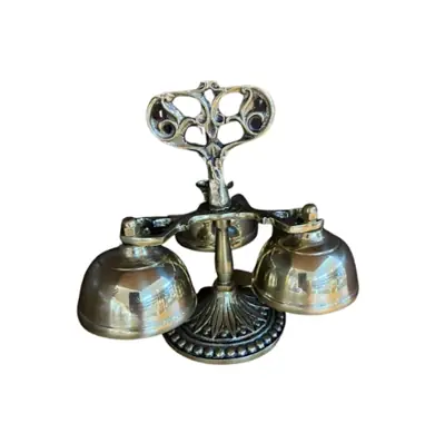 Carrilhão de 3 Sinos em Bronze 16x15cm