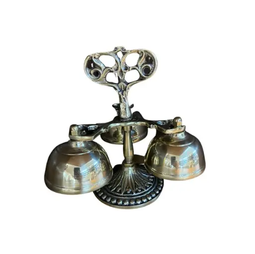 Carrilhão de 3 Sinos em Bronze 16x15cm