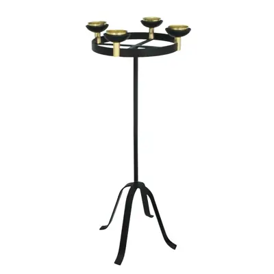 Castiçal para Coroa do Advento 100cm