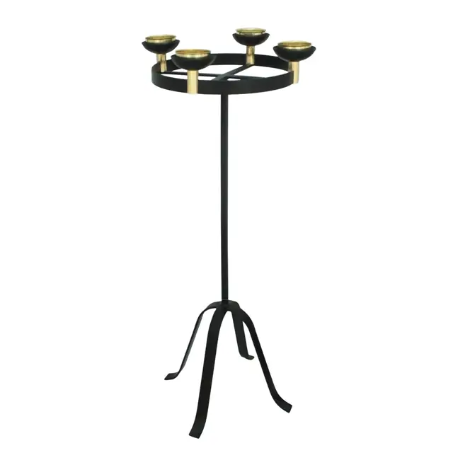 Castiçal para Coroa do Advento 100cm