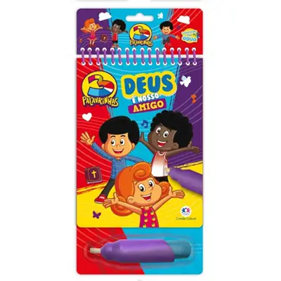 Livro Infantil Palavrinha: Deus É Nosso Amigo