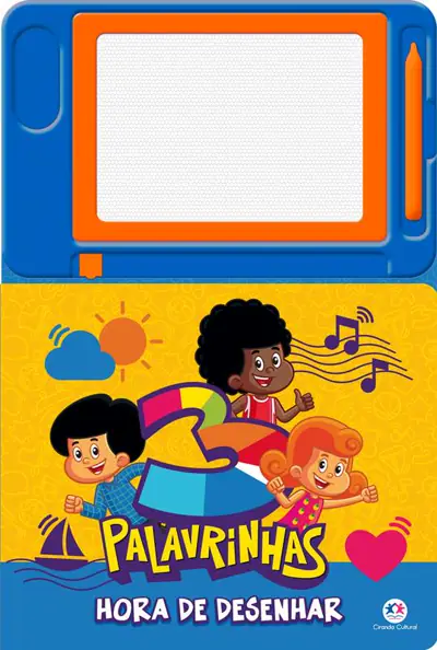 Livro Infantil Católico Hora de Desenhar Três Palavrinhas