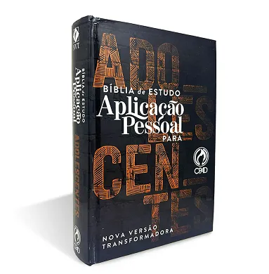 Bíblia Aplicação Pessoal para Adolescentes NVT, Capa Laranja