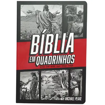 Bíblia Infantil em Quadrinhos, Capa Dura Vermelha: Histórias Ilustradas