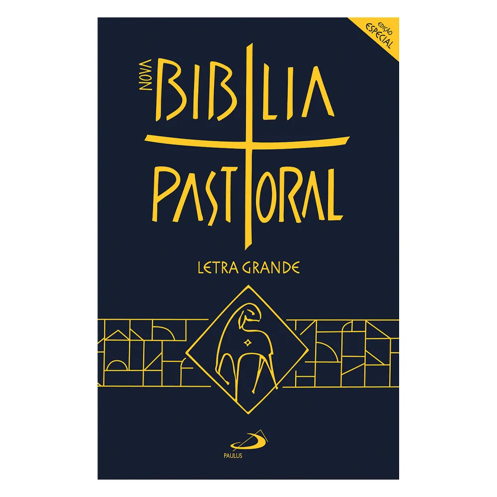 Bíblia Pastoral Capa Cristal Letra Grande: Edição Especial Católica