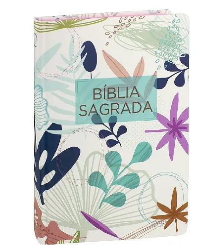 Bíblia Almeida Revista e Atualizada, Capa Flores: Edição Delicada e Econômica