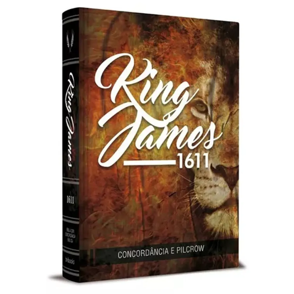 Bíblia BKJ 1611 com Concordância, Capa Leão: Tradução King James em Português