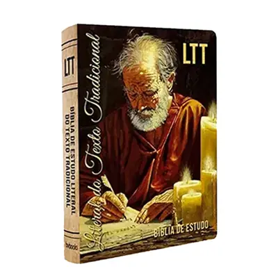 Bíblia Sagrada de Estudo LTT com Capa Artística: Texto Tradutor Literal