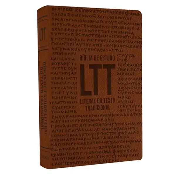 Bíblia de Estudo LTT, Capa Marrom: Tradução Literal do Texto Tradicional