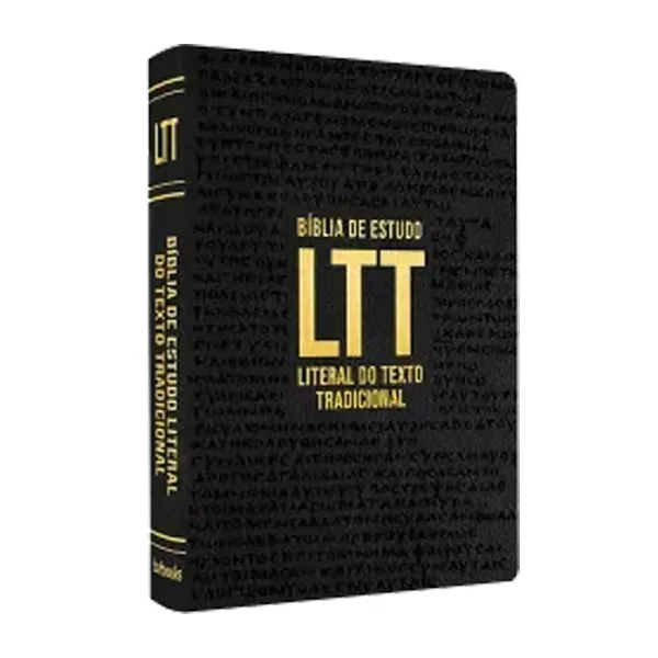 Bíblia de Estudo LTT, Capa Preta: Fidelidade ao Texto Tradicional