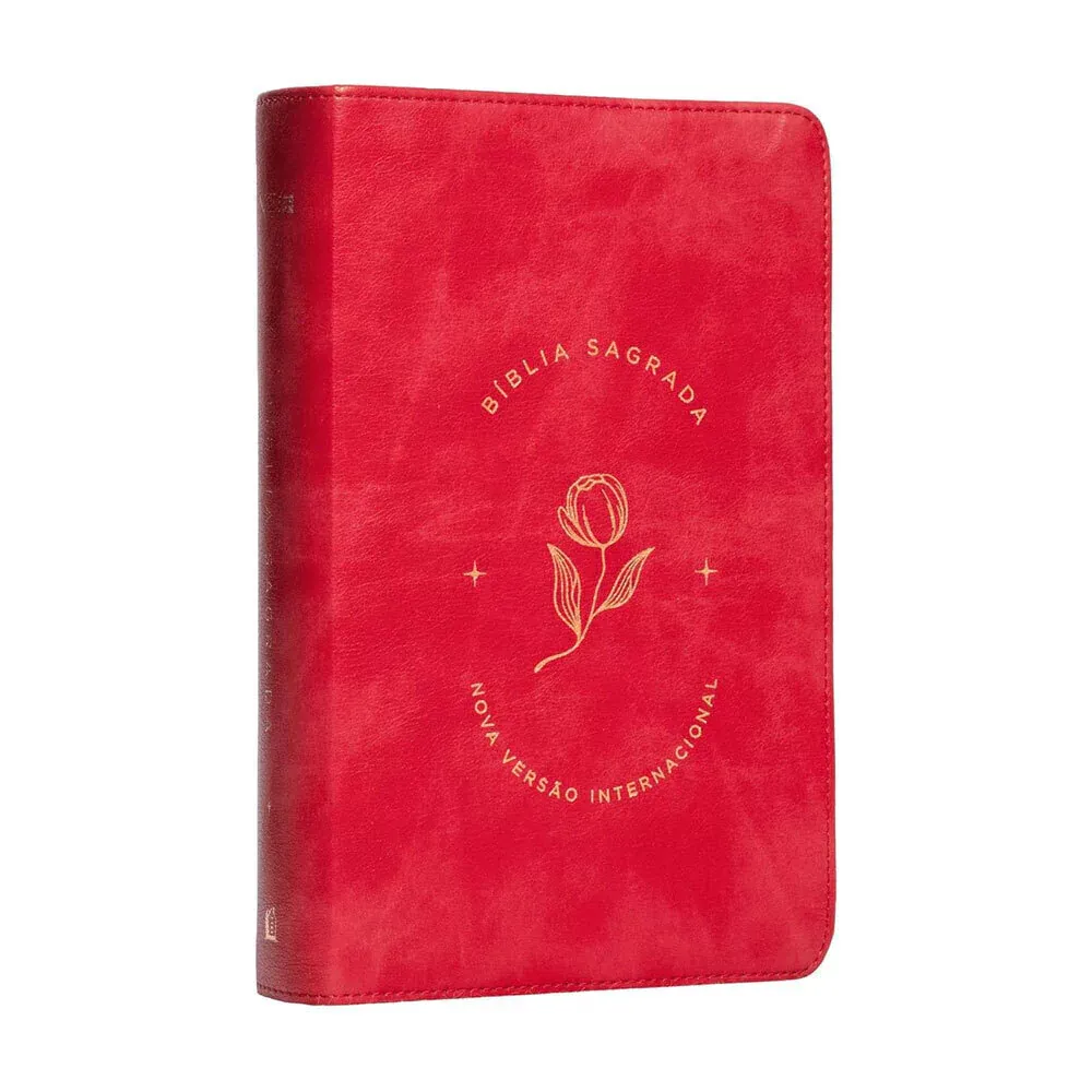 Bíblia NVI Leitura Perfeita, Couro Soft Vermelho: Edição Thomas Nelson