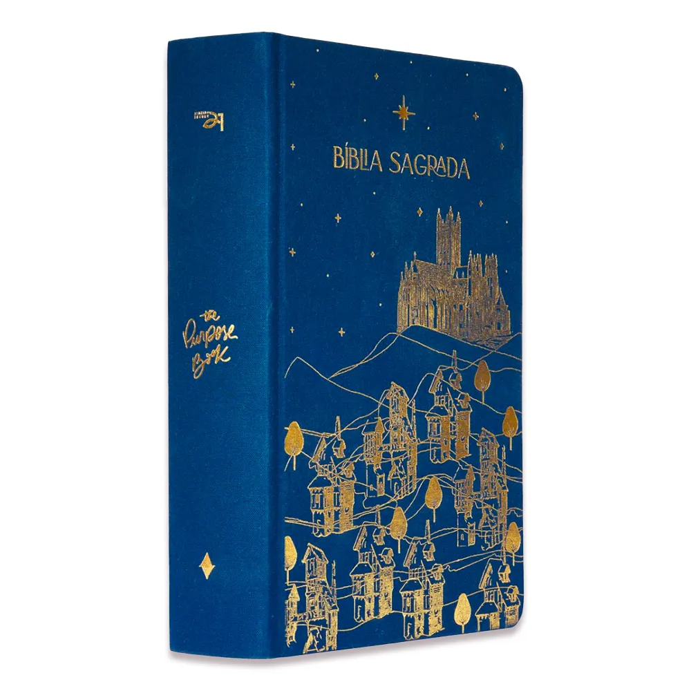 Bíblia Sagrada The Purpose Book, Capa Novo Reino: Edição Contemporânea