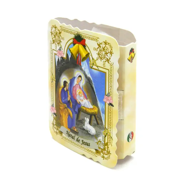 Cartão com Menino Jesus Luminoso