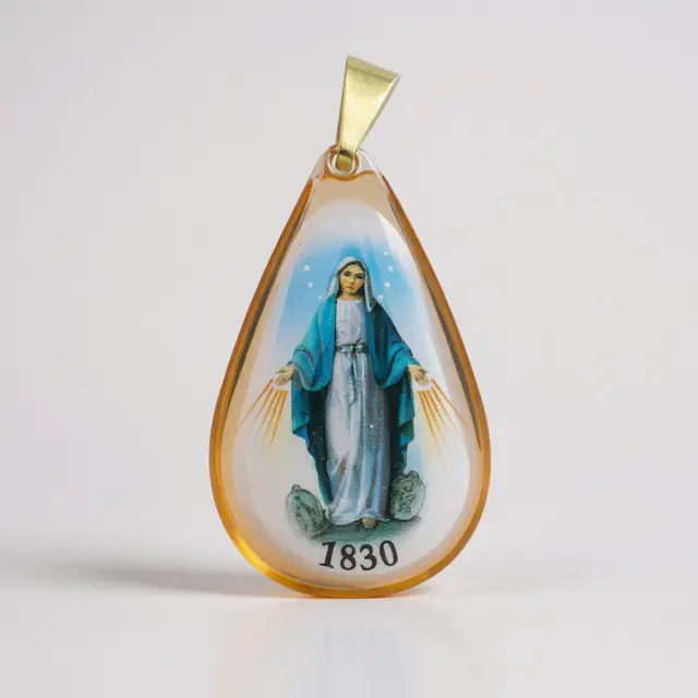 Medalha Gota Grande Dourada, Personalizável