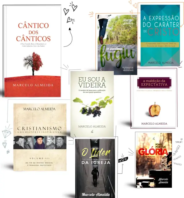 Coleção de Livros do Autor Marcelo Almeida