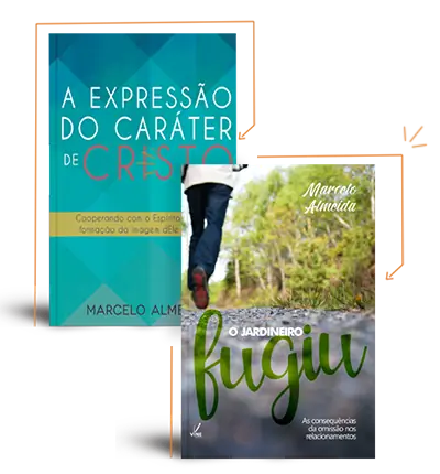 Combo O Jardineiro Fugiu e Caráter de Cristo