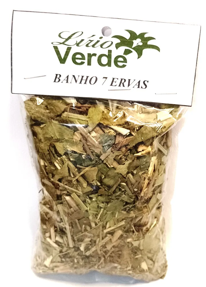 Banho de Sete Ervas para Limpeza Semanal