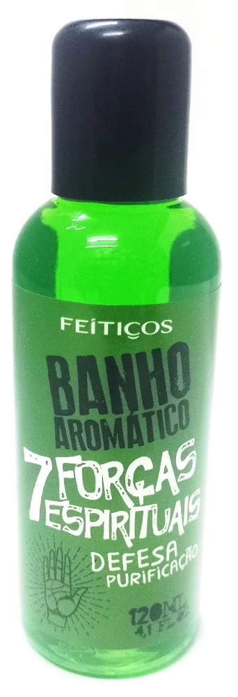 Banho Líquido Sete Forças Espirituais 120ml