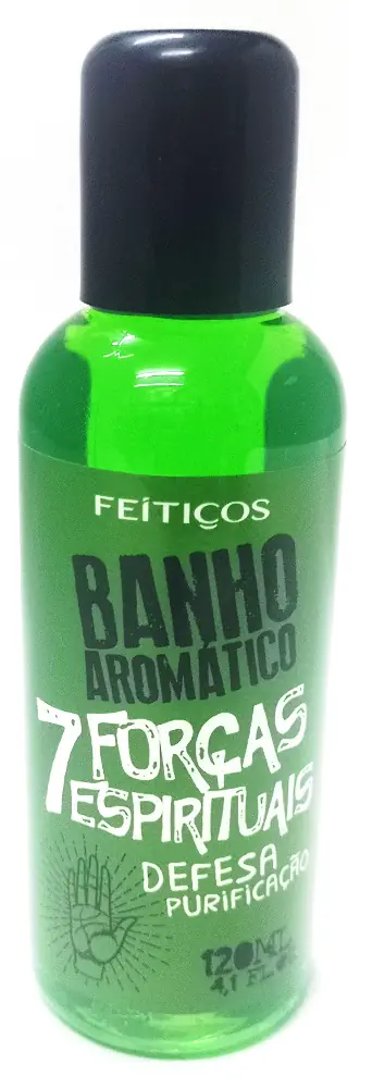 Banho Líquido Sete Forças Espirituais 120ml