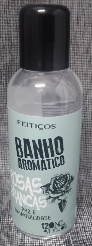 Banho Líquido de Rosa Branca 120ml