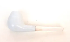 Cachimbo Reto de Madeira Clara para Rituais