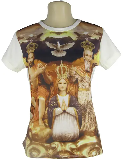 Camisa Baby Look Divino Pai Eterno