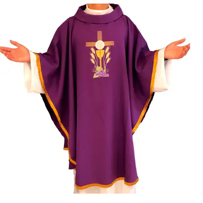Casula Sacerdotal na Cor Roxa