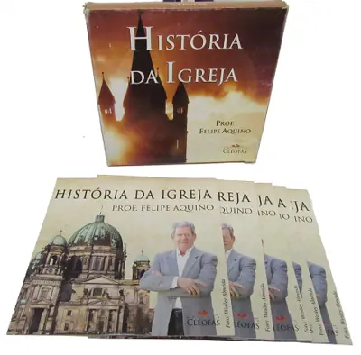 Coleção História da Igreja: Idade Antiga em CD (5 CDs) — Prof. Felipe Aquino