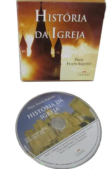 Coleção História da Igreja — Idade Média em 8 CDs — Felipe Aquino
