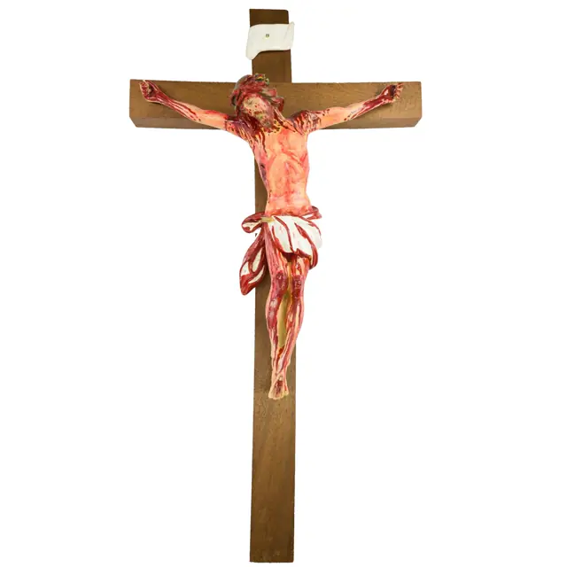 Crucifixo Chagado de Roma 45cm