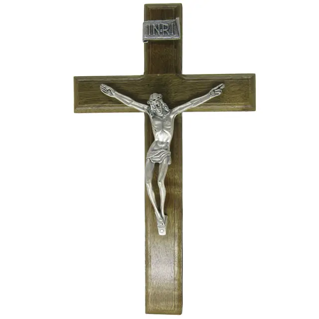 Crucifixo de Parede em Madeira 26cm