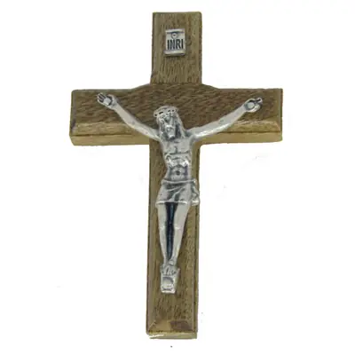 Crucifixo de Parede em Madeira 7cm