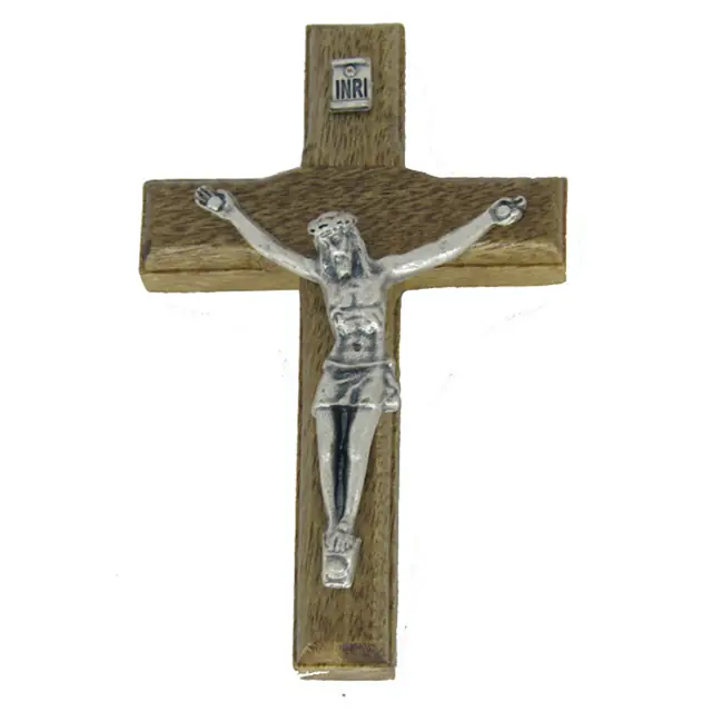 Crucifixo de Parede em Madeira 7cm