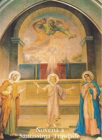 Folheto Novena à Santíssima Trindade