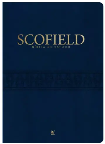 Bíblia de Estudo Scofield — Capa Azul