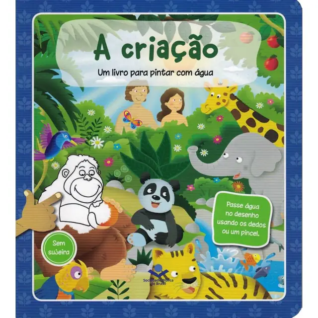 A Criação — Livro para Pintar com Água