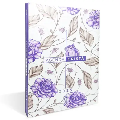 Agenda Cristã CPAD 2025 — Floral Almofadada Feminina
