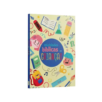 Livro de Atividades Bíblicas Com Jogos e Desenhos