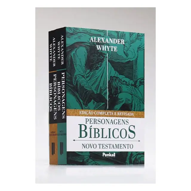 Box Com 2 Volumes de Biografias Bíblicas Clássicas